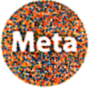 MetaArXiv logo (white Meta on a multicoloured background)
