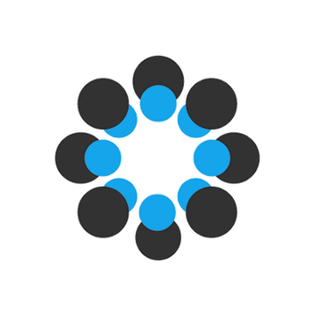 OSF logo - blue dots